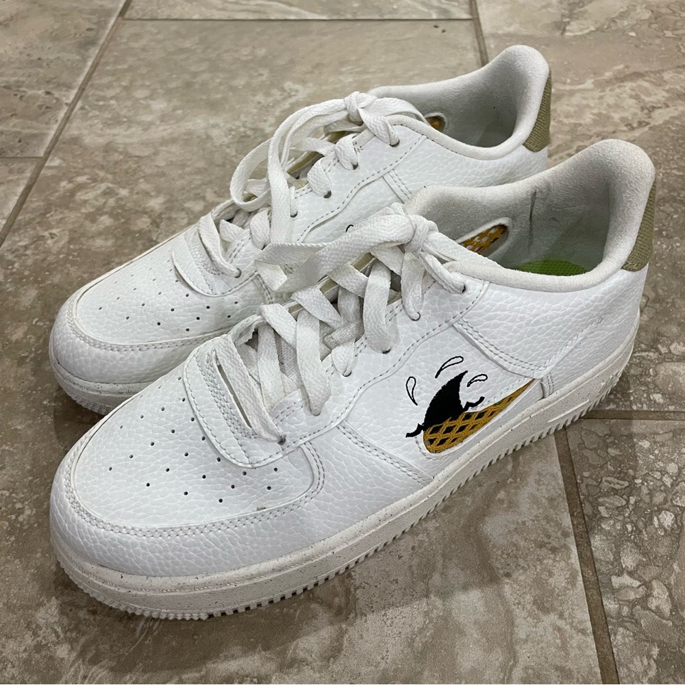 Nike Air Force 1 Low '07 LV8 Next Nature Sun‎ Club Wheat Grass (GS) sz 6Y